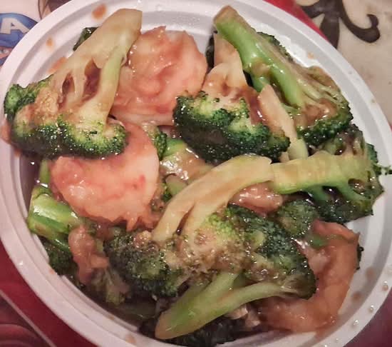 Shrimp with Broccoli 芥兰虾